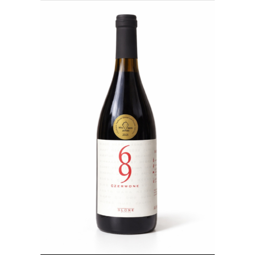 Wino czerwone 69 cuvée 2021 – wytrawne 0,75l, alk. 14%