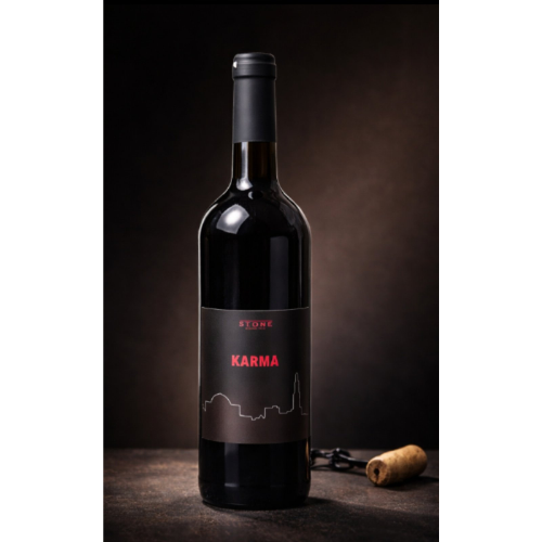KARMA – wino czerwone, wytrawne 0,75l, alk. 11%